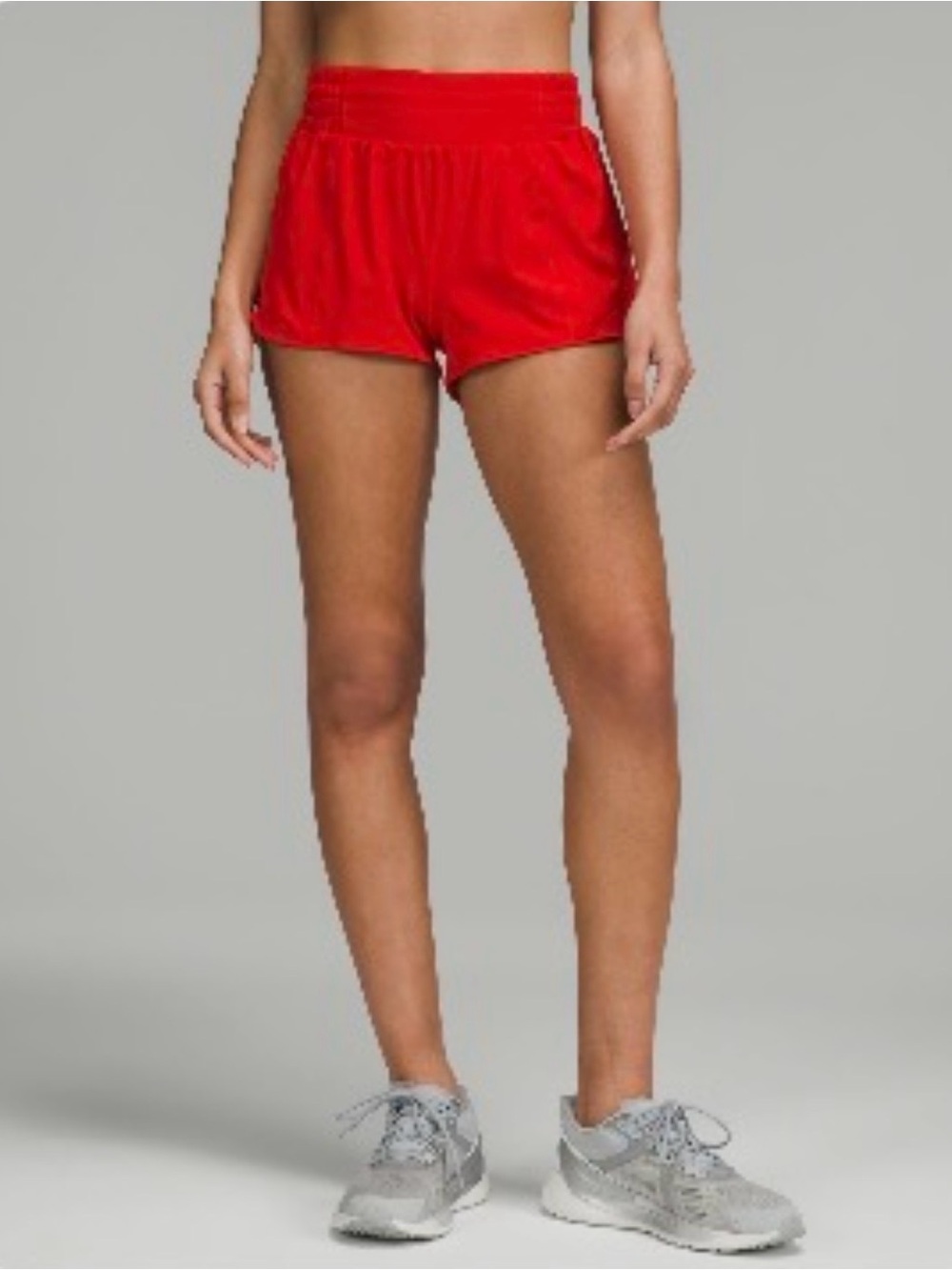 Lululemon Hotty Hot High-Rise Lined Shorts 2.5” – Dark Red – Size 14